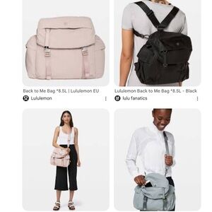 lululemon athletica Back to me backpack black